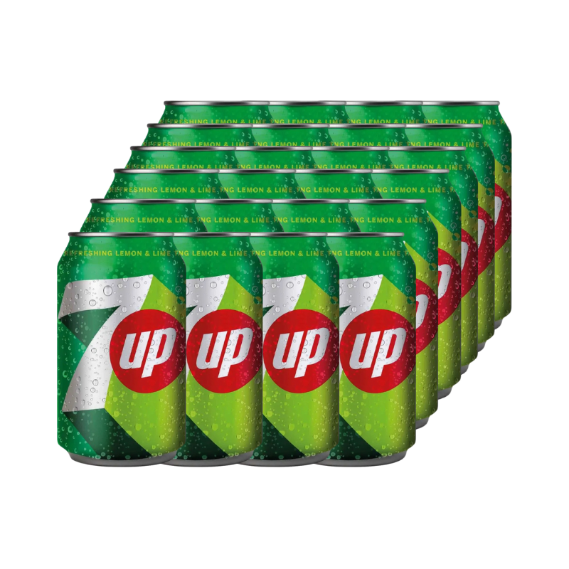 Gaseosa 7 Up Lata 355ml 24uds