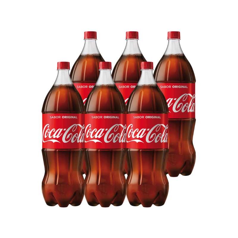 Gaseosa Coca Cola 2.5L 6Pack