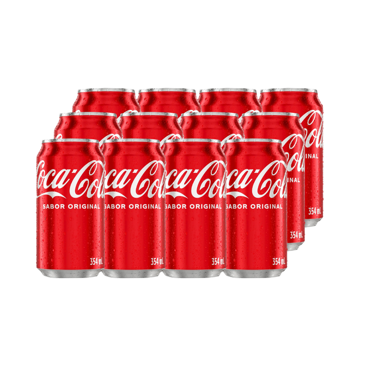 Gaseosa Coca Cola Lata 355ml 12Pack