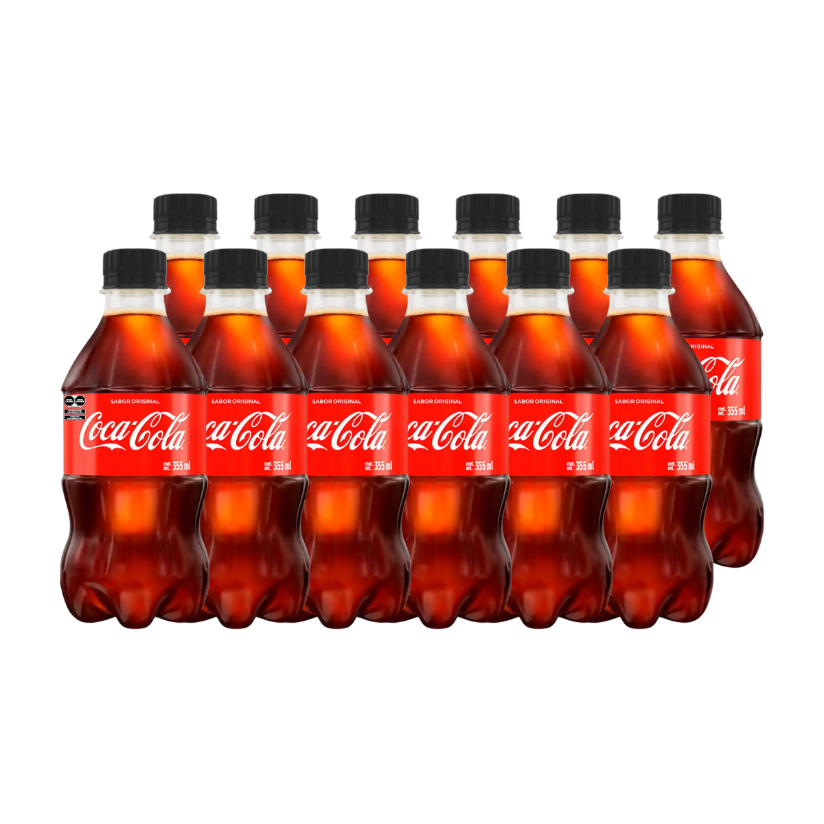 Gaseosa Coca Cola Zero Pet 355ml 18Pack