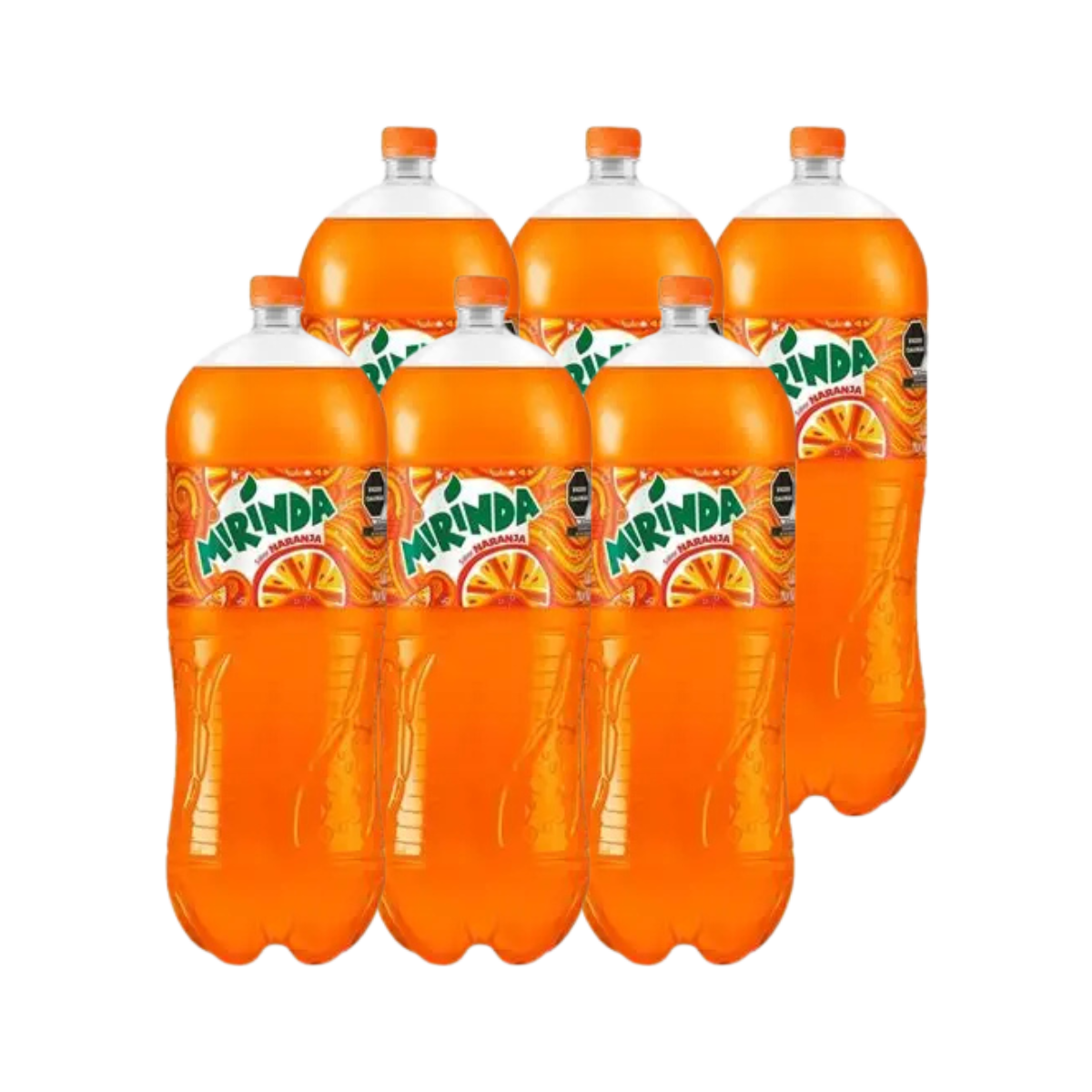 Gaseosa de Naranja Mirinda 3L 6Pack