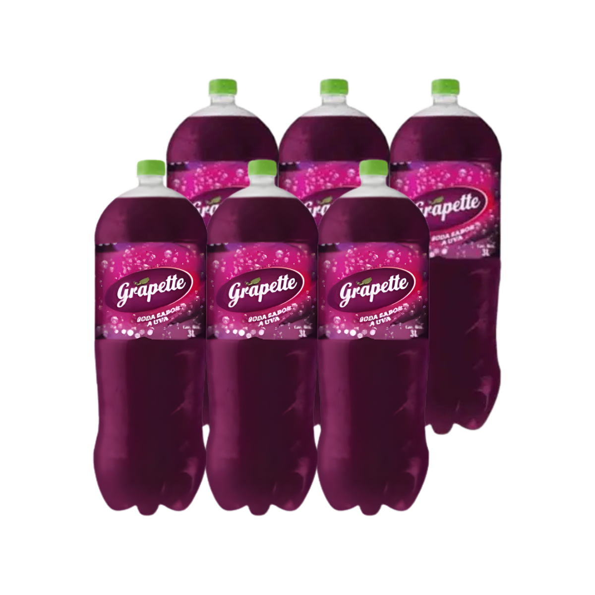 Gaseosa de Uva Grapette 3L 6Pack