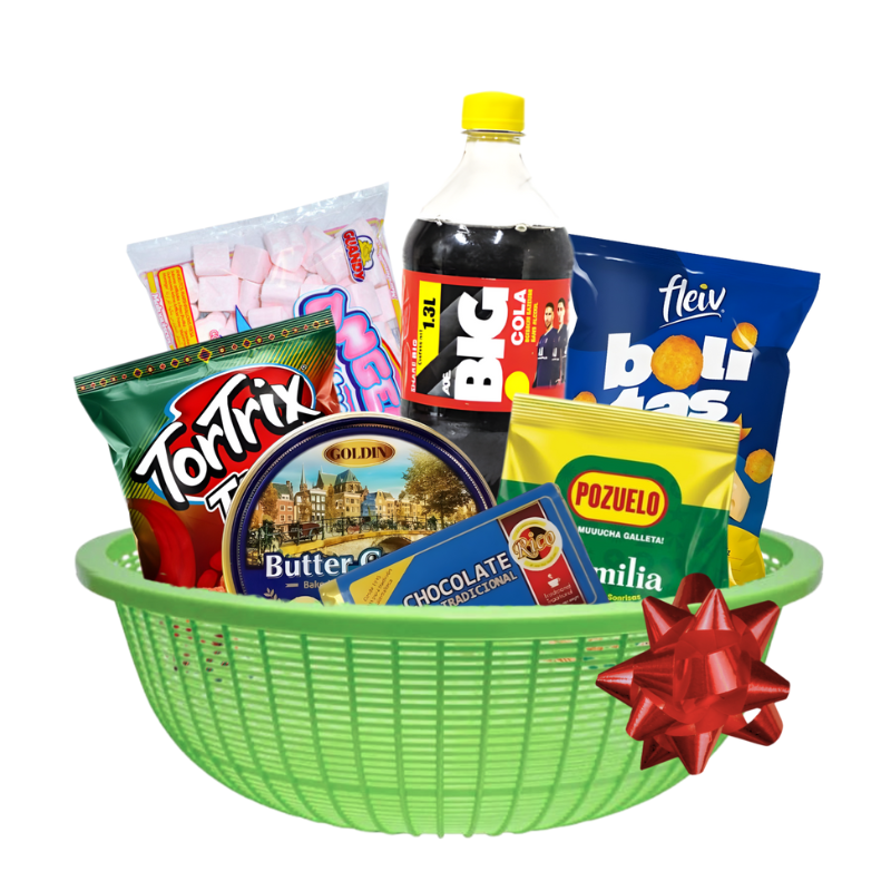 Jolly Box - Canasta Navideña Modelo 1