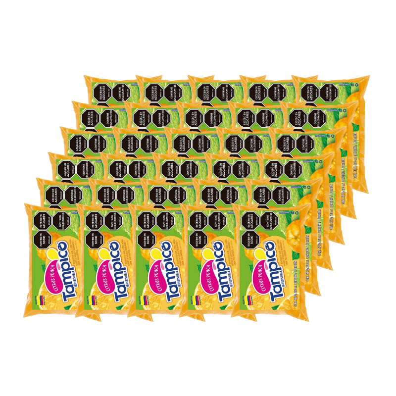 Jugo de Naranja Tampico Bolsa 250ml 30Pack