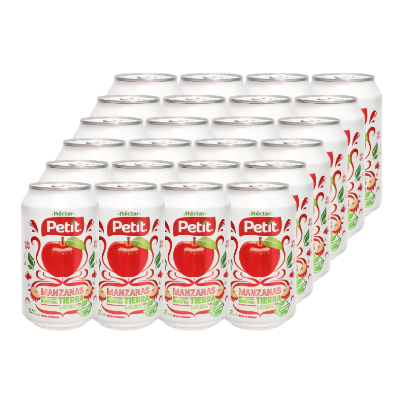 Néctar de Manzana Petit Lata 355ml 24Pack