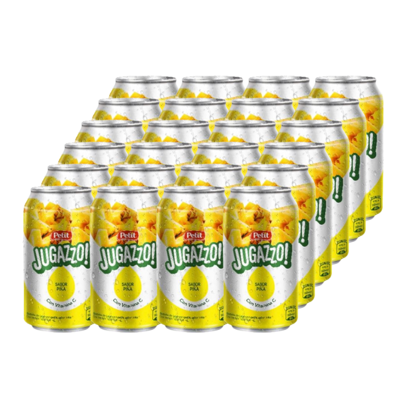 Néctar de Piña Petit Jugazzo Lata 355ml 24Pack