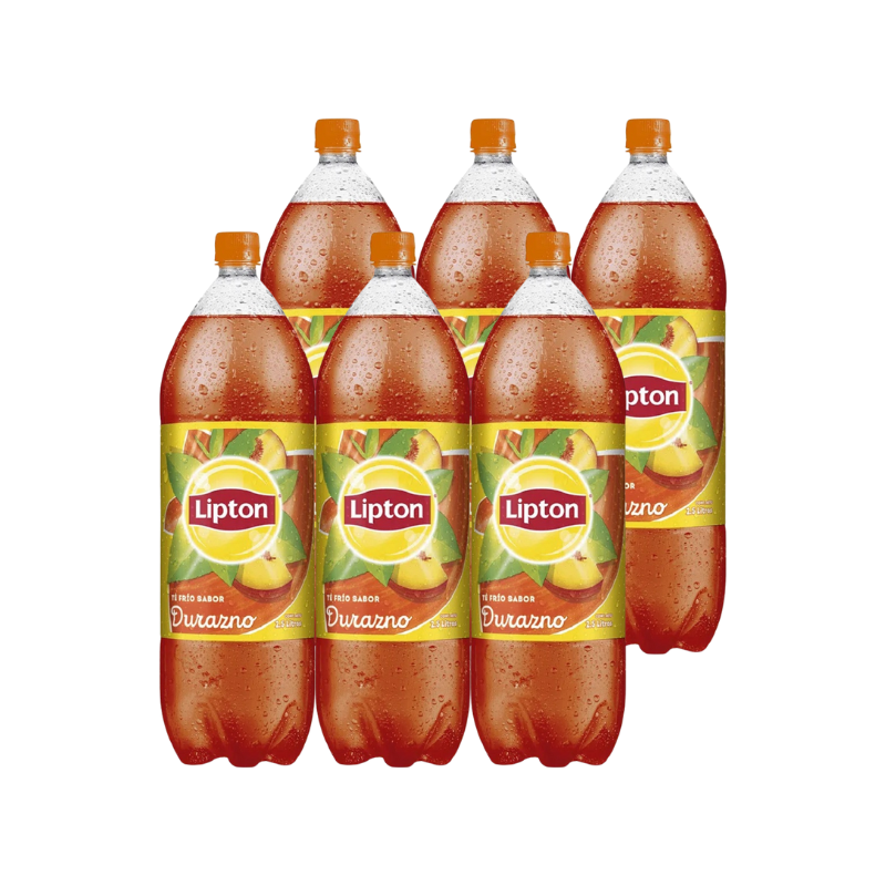 Té Frío de Durazno Lipton 2.5L 6Pack