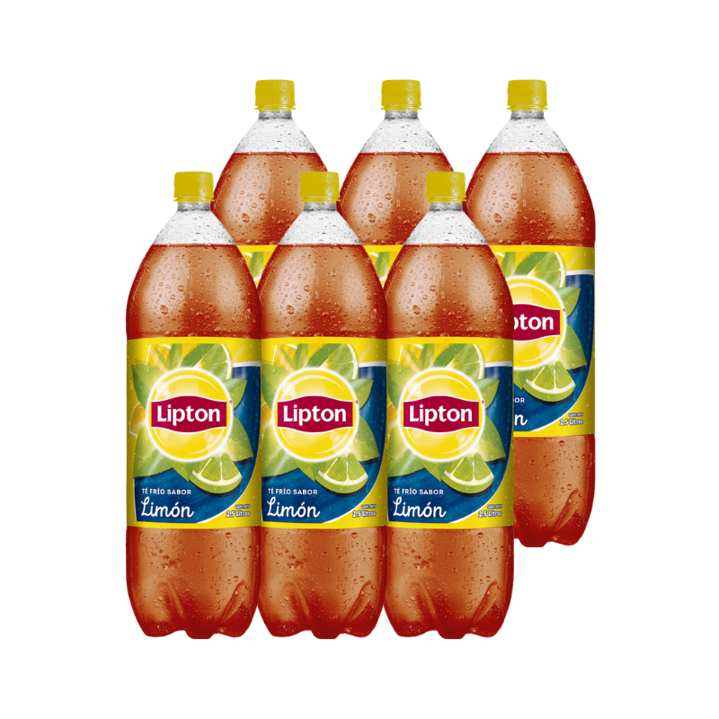Té Frío de Limón Lipton 2.5L 6Pack